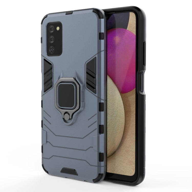 Custodia protettiva antiurto per PC + TPU con supporto per anello magnetico, For vivo S10 / S10 Pro, For Samsung Galaxy A03s 164mm
