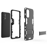 Custodia protettiva antiurto per PC + TPU con supporto, For OnePlus Nord N200 5G