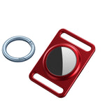 Custodia protettiva in metallo magnetico con anello portachiavi commutabile per AirTag