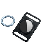 Custodia protettiva in metallo magnetico con anello portachiavi commutabile per AirTag