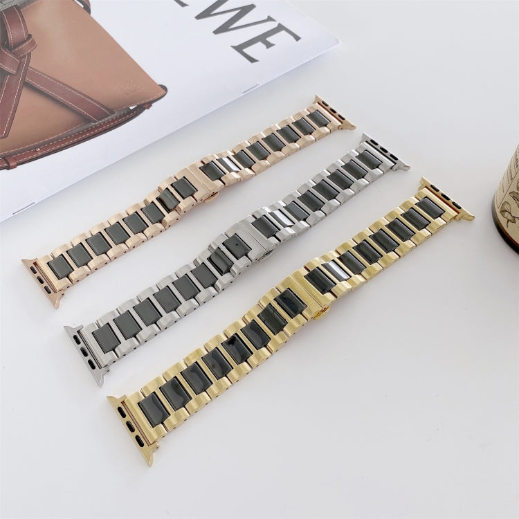 Cinturino ricambio in acciaio e ceramica per Apple Watch