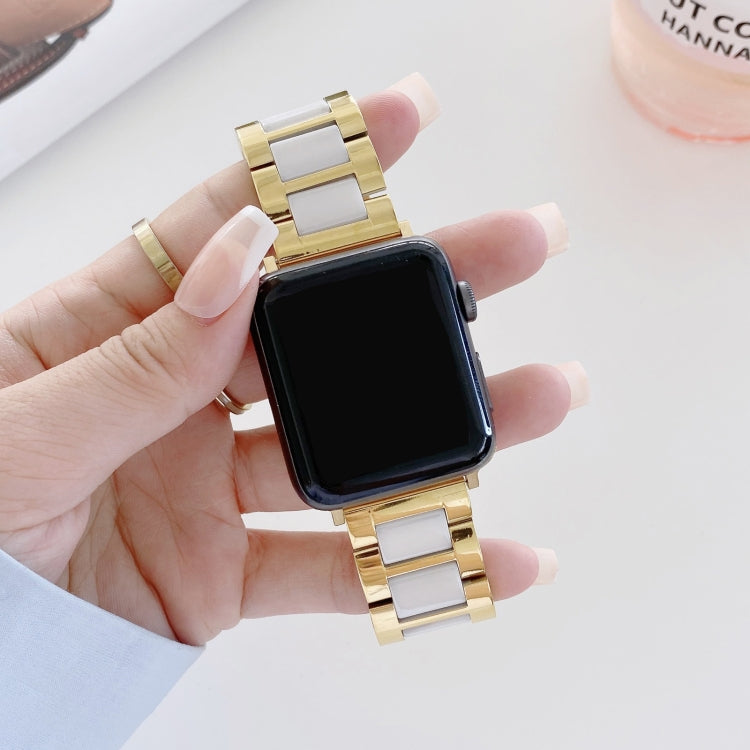 Cinturino ricambio in acciaio e ceramica per Apple Watch