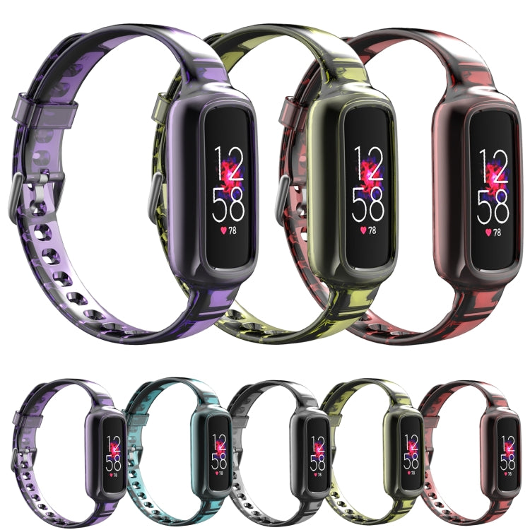 Cinturino di ricambio integrato in silicone, For Fitbit Luxe