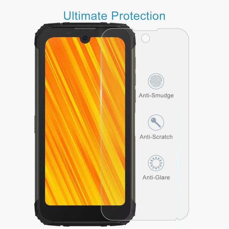 10 pellicole in vetro temperato da 0,26 mm 9H 2,5D, For Doogee S59 Pro (10 PCS), For Doogee S59 (10 PCS)