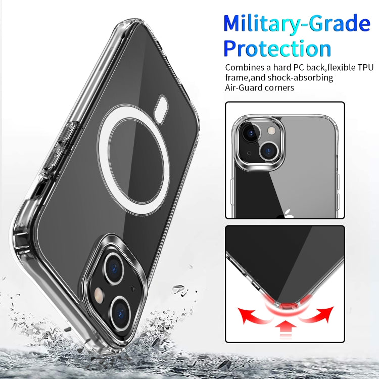 Custodia trasparente TPU con anello magnetico per iPhone 13 Pro