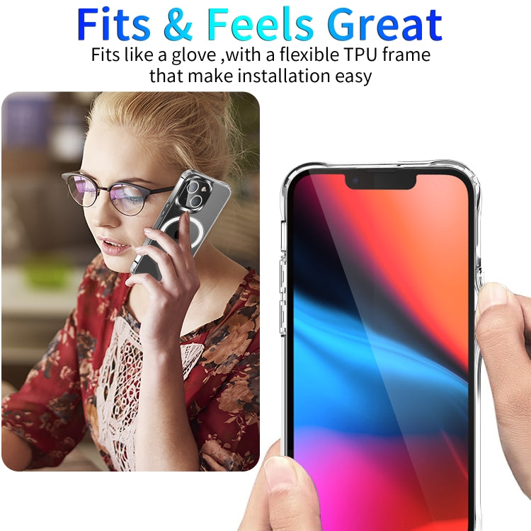 Custodia trasparente TPU con anello magnetico per iPhone 13 Pro