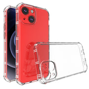 Custodia protettiva trasparente in TPU anti-caduta a doppio osso dritto, For iPhone 13 mini, For iPhone 13, For iPhone 13 Pro, For iPhone 13 Pro Max