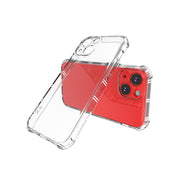 Custodia protettiva trasparente in TPU anti-caduta a doppio osso dritto, For iPhone 13 mini, For iPhone 13, For iPhone 13 Pro, For iPhone 13 Pro Max