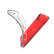 Custodia protettiva trasparente in TPU anti-caduta a doppio osso dritto, For iPhone 13 mini, For iPhone 13, For iPhone 13 Pro, For iPhone 13 Pro Max