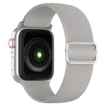 Cinturino elastico in silicone di ricambio per cinturino per Apple Watch Series, 7 41mm / 6 & SE & 5 & 4 40mm / 3 & 2 & 1 38mm, 7 45mm / 6 & SE & 5 & 4 44mm / 3 & 2 & 1 42mm