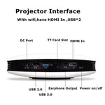 Proiettore portatile WEJOY DL-S9 HD 1280x720 300 lumen Android