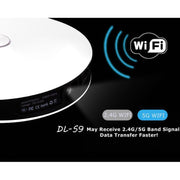 WEJOY DL-S9 1280x720P 300 Lumen Proiettore Digitale Portatile Home Theater LED HD, Android 6.0, 2G+16GB,, DL-S9 EU Plug, DL-S9 UK Plug, DL-S9 AU Plug