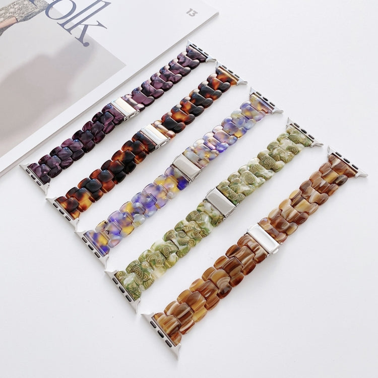 Cinturino di ricambio in resina per Apple Watch Series, 7 41mm / 6 & SE & 5 & 4 40mm / 3 & 2 & 1 38mm, 7 45mm / 6 & SE & 5 & 4 44mm / 3 & 2 & 1 42mm