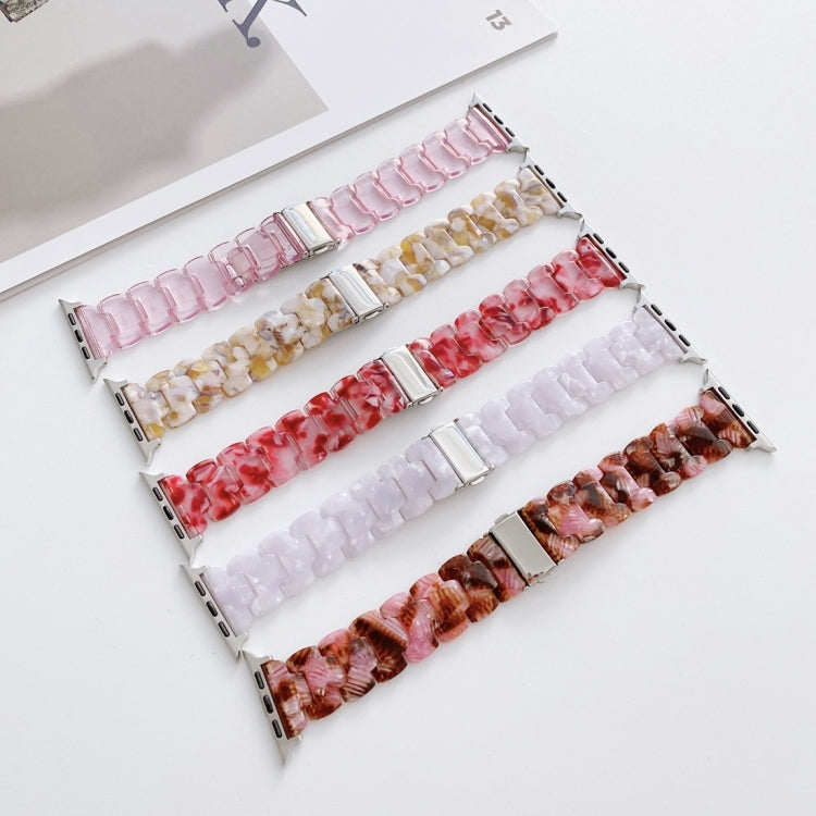 Cinturino di ricambio in resina per Apple Watch Series, 7 41mm / 6 & SE & 5 & 4 40mm / 3 & 2 & 1 38mm, 7 45mm / 6 & SE & 5 & 4 44mm / 3 & 2 & 1 42mm