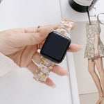 Cinturino di ricambio in resina per Apple Watch Series, 7 41mm / 6 & SE & 5 & 4 40mm / 3 & 2 & 1 38mm, 7 45mm / 6 & SE & 5 & 4 44mm / 3 & 2 & 1 42mm