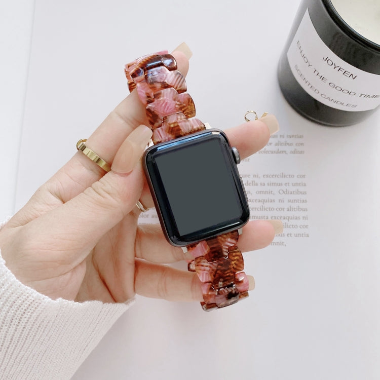 Cinturino di ricambio in resina per Apple Watch Series, 7 41mm / 6 & SE & 5 & 4 40mm / 3 & 2 & 1 38mm, 7 45mm / 6 & SE & 5 & 4 44mm / 3 & 2 & 1 42mm