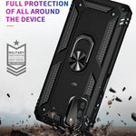 Custodia protettiva antiurto in TPU + PC con supporto girevole a 360 gradi, For Samsung Galaxy A03s 166mm Version, For Samsung Galaxy A03s 166mm Version 166mm 版