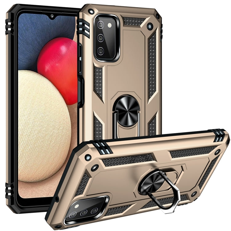 Custodia protettiva antiurto in TPU + PC con supporto girevole a 360 gradi, For Samsung Galaxy A03s 166mm Version, For Samsung Galaxy A03s 166mm Version 166mm 版