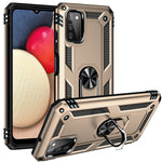 Custodia protettiva antiurto in TPU + PC con supporto girevole a 360 gradi, For Samsung Galaxy A03s 166mm Version, For Samsung Galaxy A03s 166mm Version 166mm 版