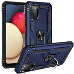 Custodia protettiva antiurto in TPU + PC con supporto girevole a 360 gradi, For Samsung Galaxy A03s 166mm Version, For Samsung Galaxy A03s 166mm Version 166mm 版