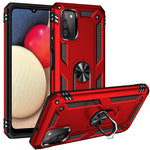 Custodia protettiva antiurto in TPU + PC con supporto girevole a 360 gradi, For Samsung Galaxy A03s 166mm Version, For Samsung Galaxy A03s 166mm Version 166mm 版