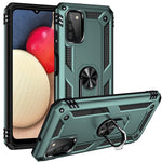 Custodia protettiva antiurto in TPU + PC con supporto girevole a 360 gradi, For Samsung Galaxy A03s 166mm Version, For Samsung Galaxy A03s 166mm Version 166mm 版