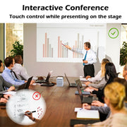 WEJOY Y2 1920x1080P 100 ANSI Lumen Proiettore Digitale LED HD Home Theater Portatile, Versione Touch Control Batteria, Android 9.0, 2G+16G,, Y2 EU Plug, Y2 UK Plug, Y2 AU Plug