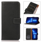Litchi Texture PU + TPU Custodia in pelle a vibrazione orizzontale con supporto, slot per carte e portafoglio, For iPhone 13 Pro Max, For iPhone 13 Pro, For iPhone 13, For iPhone 13 mini