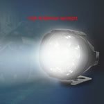 2 PZ L3C 8-85V / 16W / 5000K / 2000LM Faretto LED esterno impermeabile IP65 per moto, L3C