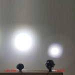 2 PZ L3C 8-85V / 16W / 5000K / 2000LM Faretto LED esterno impermeabile IP65 per moto, L3C