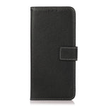 Litchi Texture PU + TPU Custodia in pelle a vibrazione orizzontale con supporto, slot per carte e portafoglio, For Alcatel 1L 2021
