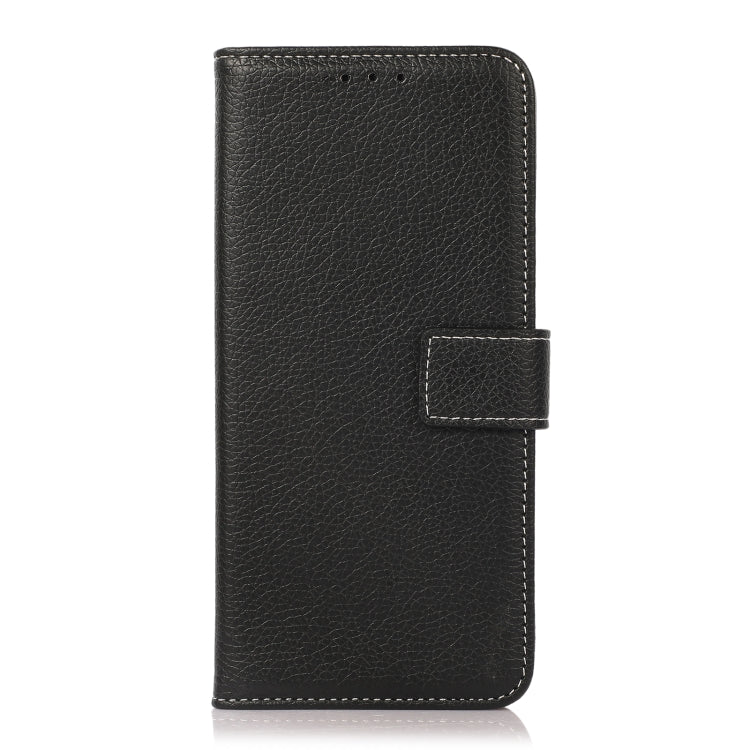 Litchi Texture PU + TPU Custodia in pelle a vibrazione orizzontale con supporto, slot per carte e portafoglio, For Alcatel 1L 2021