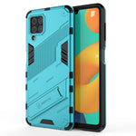 Punk Armor 2 in 1 PC + custodia antiurto in TPU con supporto invisibile, For Samsung Galaxy M32