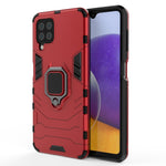 Custodia protettiva antiurto per PC + TPU con supporto per anello magnetico, For Samsung Galaxy M32 Indian Version