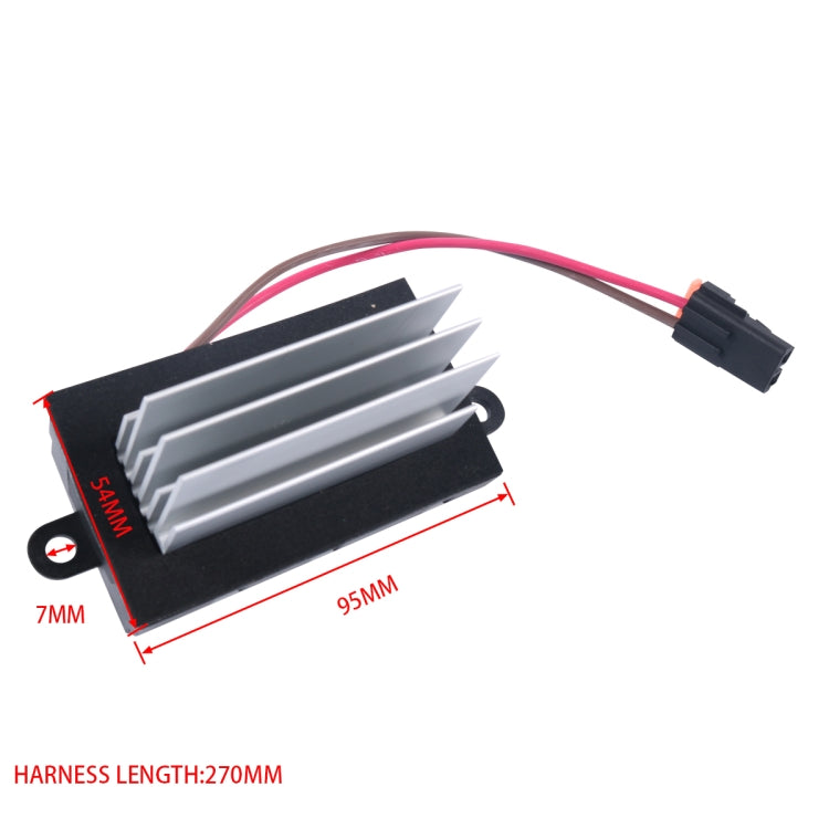 A6232 Modulo di controllo del ventilatore CA della resistenza del motore del ventilatore per auto A6232 3GSH-19E624-CA per Hummer H2 2003-2007, 3GSH-19E624-CA