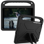 Maniglia Custodia protettiva antiurto portatile in EVA con supporto triangolare, For iPad 10.2 2021 / 2020 / 2019, For iPad Pro 11 2022 / 2021/2020/2018 / iPad Air 2020 / Air 2022 10.9