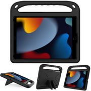 Maniglia Custodia protettiva antiurto portatile in EVA con supporto triangolare, For iPad 10.2 2021 / 2020 / 2019, For iPad Pro 11 2022 / 2021/2020/2018 / iPad Air 2020 / Air 2022 10.9