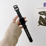 Cinturino in pelle con fibbia 8 per Apple Watch