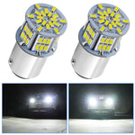 1 paio E0052 9-14V 1156-54SMD-2835 6000K 1080LM Luce bianca Decodifica auto Indicatori di direzione Luce di retromarcia, E0052