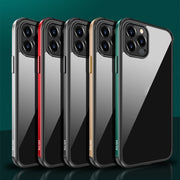 SULADA Struttura in metallo antiurto in alluminio aeronautico + vetro nano + custodia protettiva in TPU, For iPhone 11, For iPhone 11 Pro, For iPhone 12 mini, For iPhone 12