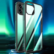 SULADA Struttura in metallo antiurto in alluminio aeronautico + vetro nano + custodia protettiva in TPU, For iPhone 11, For iPhone 11 Pro, For iPhone 12 mini, For iPhone 12