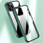 Custodia TPU con struttura in alluminio per iPhone XS e X