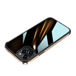 Custodia TPU con struttura in alluminio per iPhone XS e X
