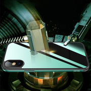 SULADA Struttura in metallo antiurto in alluminio aeronautico + vetro nano + custodia protettiva in TPU, For iPhone XR, For iPhone XS Max