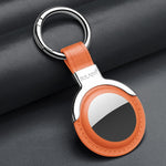 Custodia in pelle con anello portachiavi per AirTag