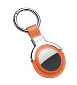 Custodia in pelle con anello portachiavi per AirTag