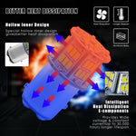 1 paio E0052 9-14V 1157-54SMD-2835 6000K 1080LM Luce bianca per decodifica auto Freno Luce di guida, E0053