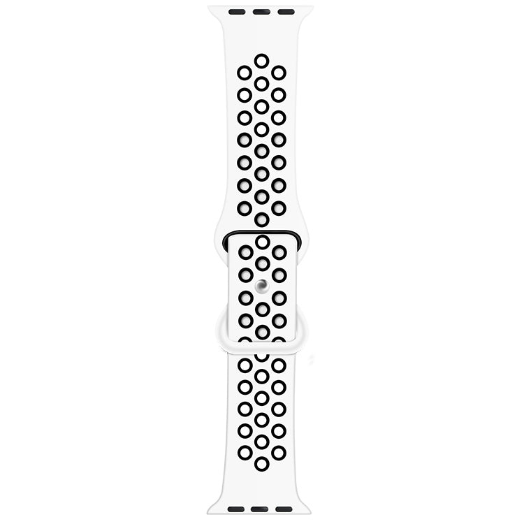 Cinturino di ricambio in silicone liquido bicolore con fibbia a farfalla per Apple Watch Series, 7 45mm / 6 & SE & 5 & 4 44mm / 3 & 2 & 1 42mm