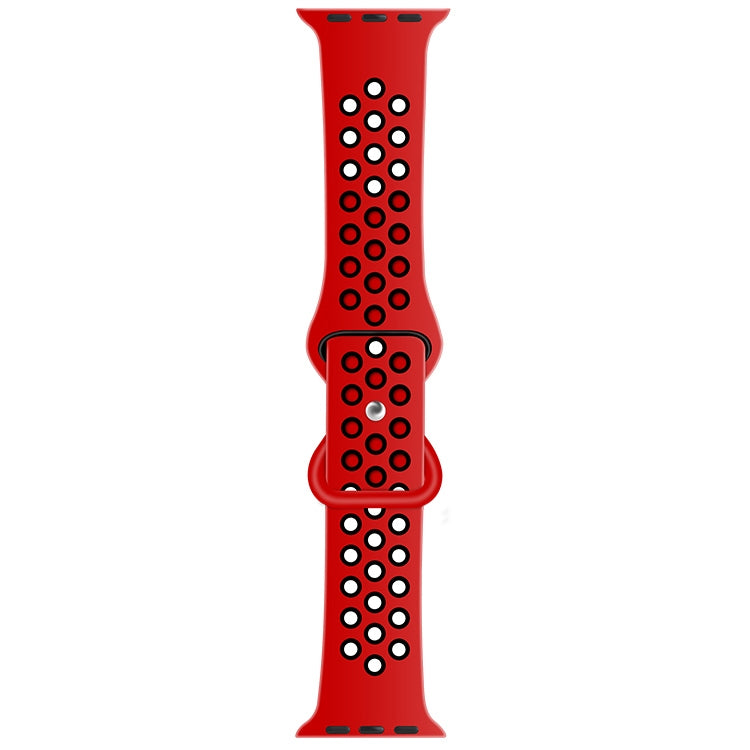 Cinturino di ricambio in silicone liquido bicolore con fibbia a farfalla per Apple Watch Series, 7 45mm / 6 & SE & 5 & 4 44mm / 3 & 2 & 1 42mm