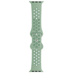 Cinturino di ricambio in silicone liquido bicolore con fibbia a farfalla per Apple Watch Series, 7 45mm / 6 & SE & 5 & 4 44mm / 3 & 2 & 1 42mm